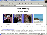 Sarah and Gary's Wedding